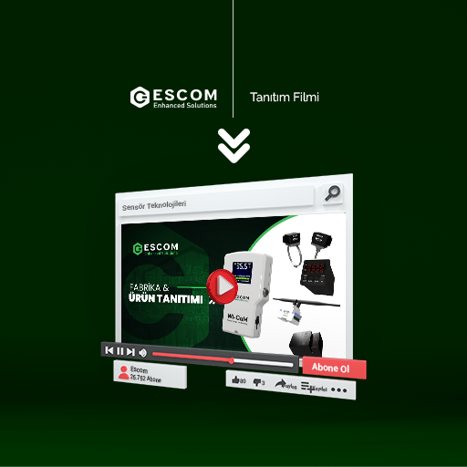 Escom 3D Model Sensör Teknolojileri Tanıtım Reklam Filmi